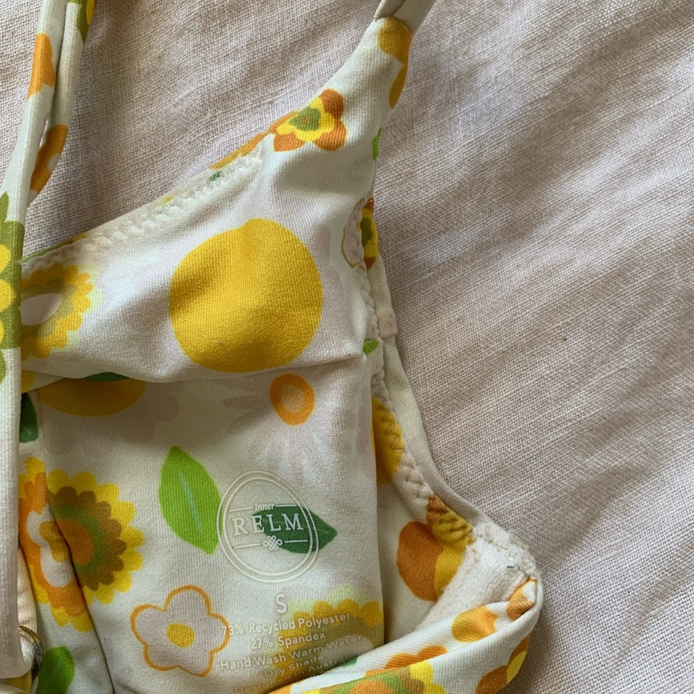 🌼Retro print Swim Suit Inner Relm S/XS🌼 - Picture 10 of 10